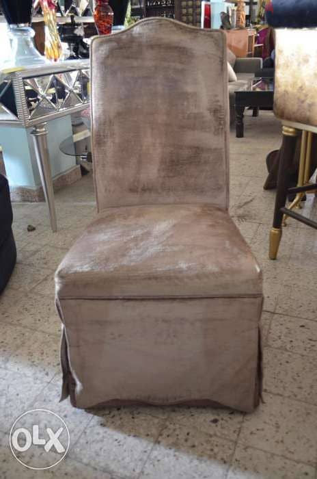chair solid wood with fabric 4