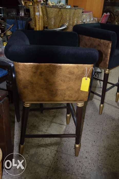 bar chair solid wood 2