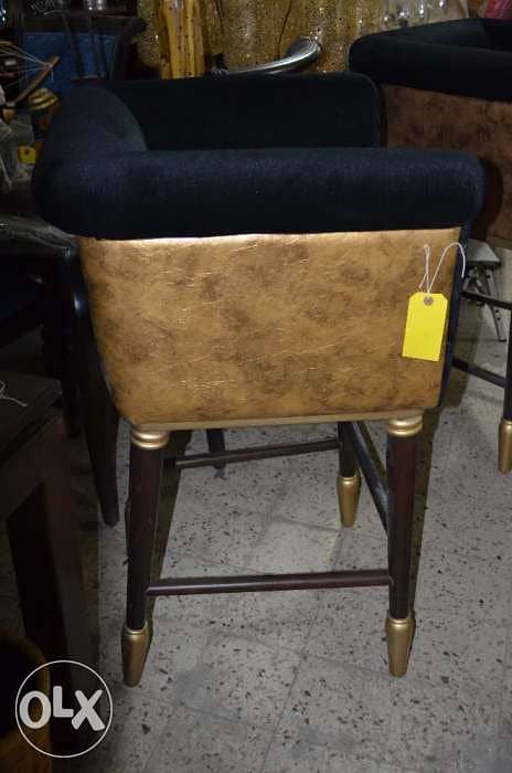 bar chair solid wood 3