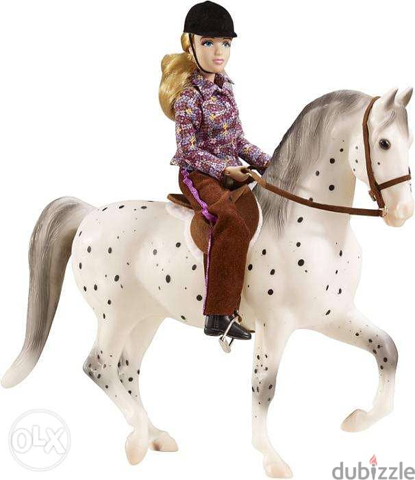 Breyer horse with barbie toy 1
