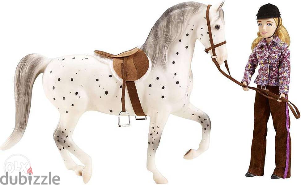 Breyer horse with barbie toy 2