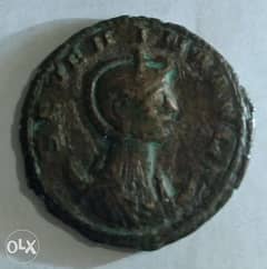 Roman Ancient Coin for the only woman Empress Severina year 270 AD.