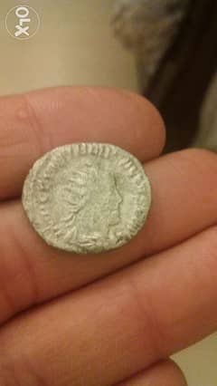 Roman Ancient Silver Coin For Emperor Trebonianus Gallus year 251 AD