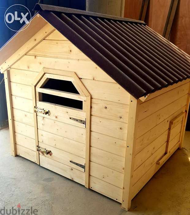 wooden dog houses 4