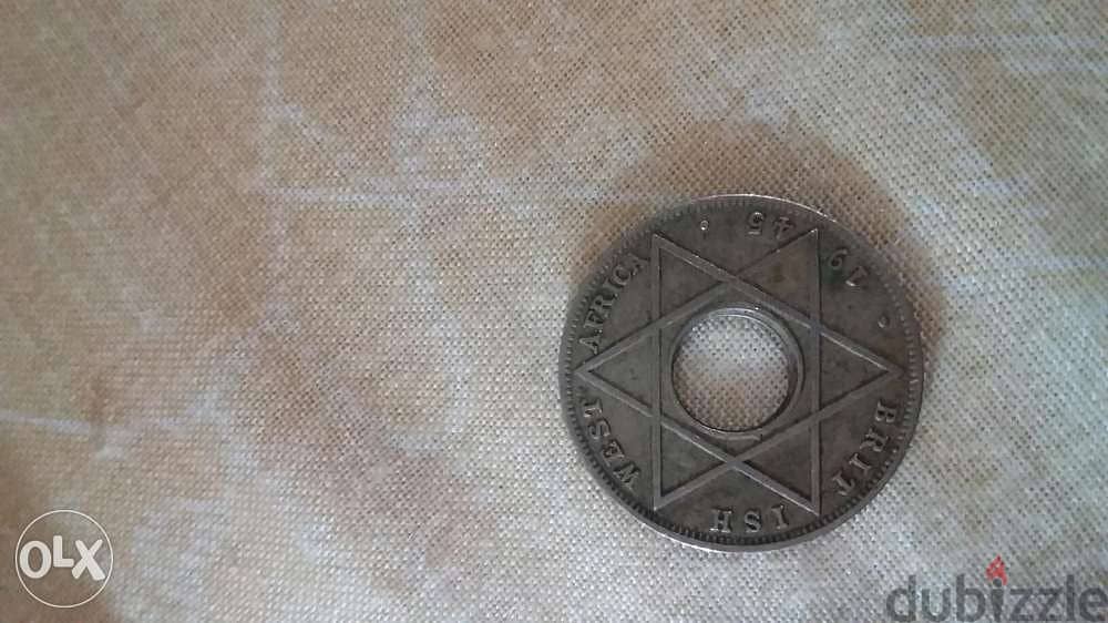 British West Africa Coin year 1945 0