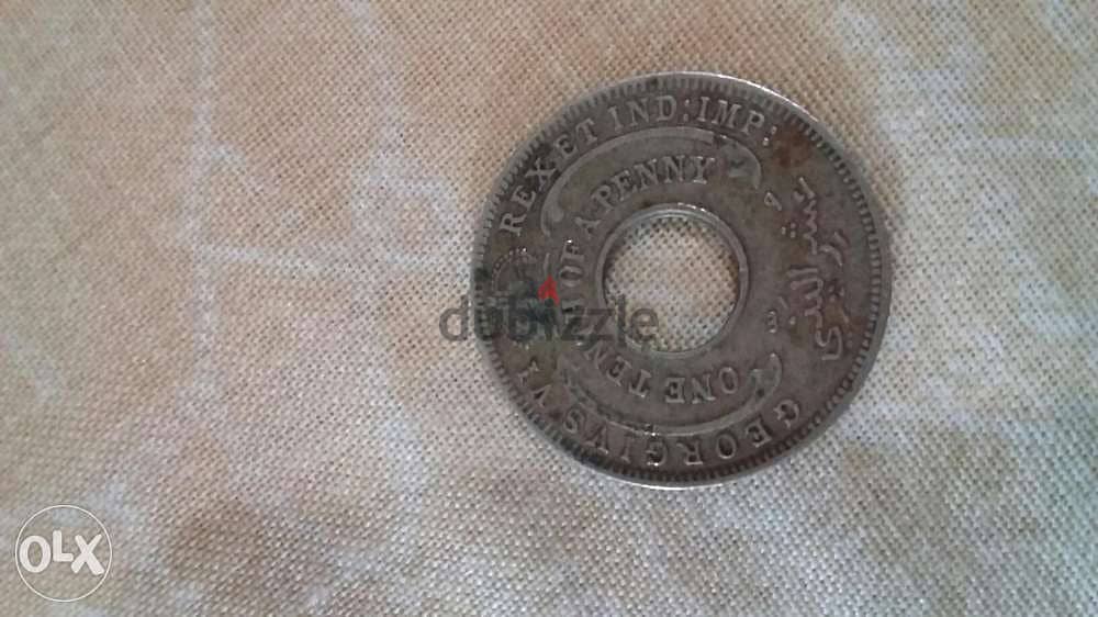 British West Africa Coin year 1945 1