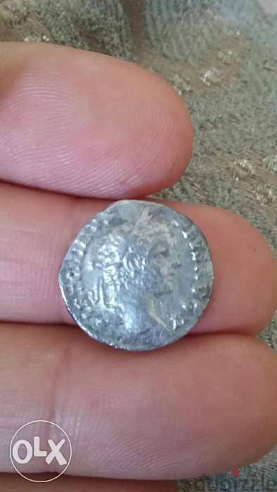 Roman Ancient Silver Coin For Emperor Domitian year 81 AD 19 mm 2 gr 1