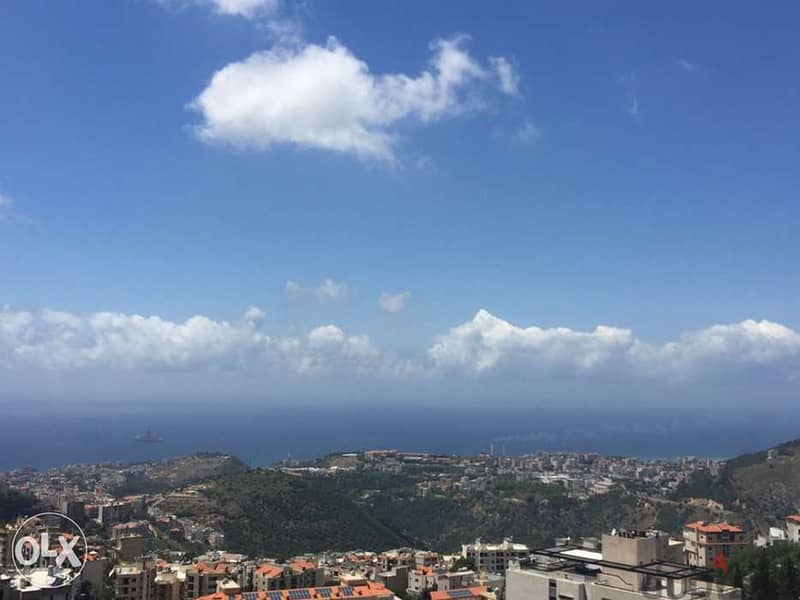 new apartment for sale mazraet yachouh / open view 0