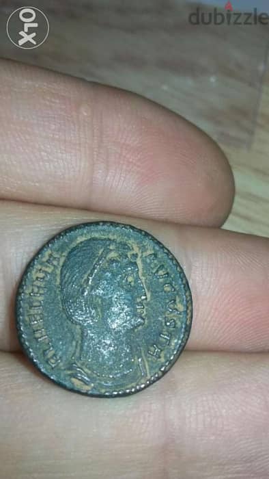 Ancient Roman Coin Helena Augusta mother of Constantine year 328 AD