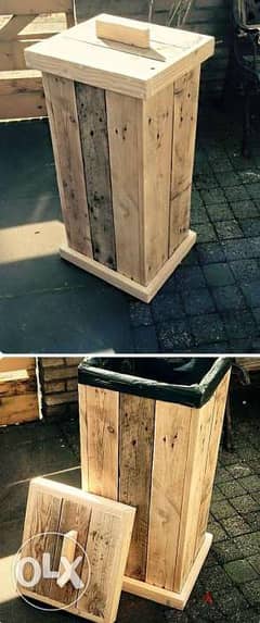 Tools box for indoor outdoor pallet Creative idea صندوق خشب شكل مميز