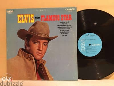 elvis presley "flaming star " vinyl lp