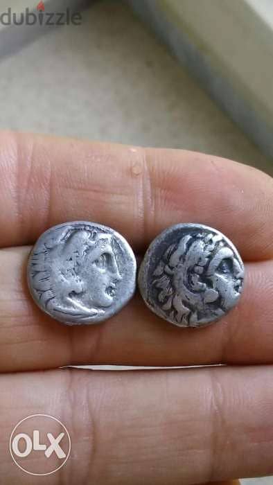 Alexandar III King of Macedonia The Great Silver Coin year 323 BC 0