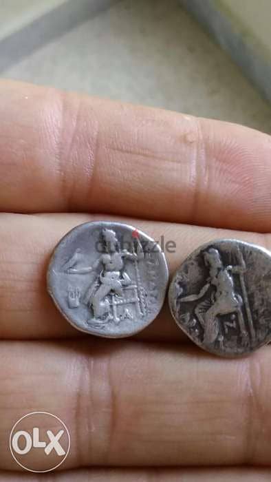 Alexandar III King of Macedonia The Great Silver Coin year 323 BC 1