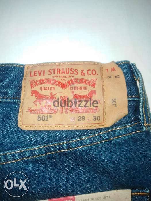 Levi's jeans 501 for kids size W28 &. W 29 4