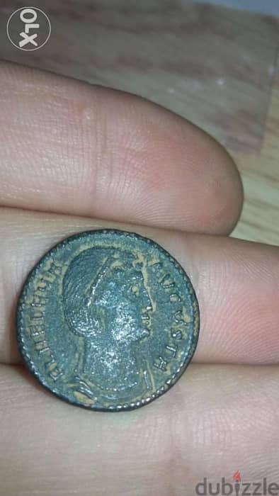 Ancient Roman Bronze Coin of Helena the mother of Constantine year 307