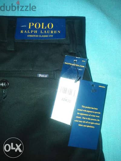 Ralph Lauren stretch classic fit black size 32