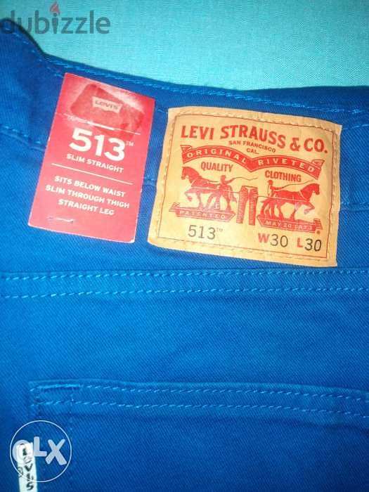 Levi's jeans 513 slim straight size w30 L30 0