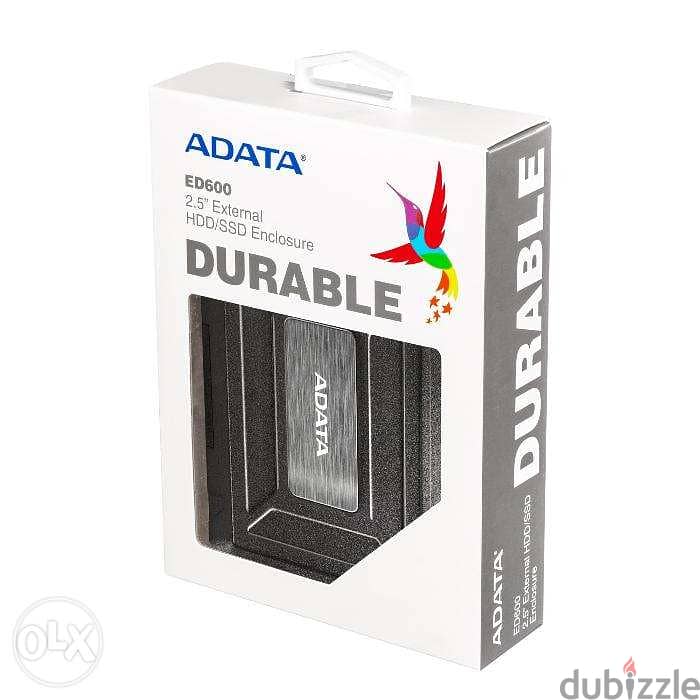 ADATA ED600 Portable USB 3.0 Enclosure for SATA 2.5" Hard Disk Drive 6