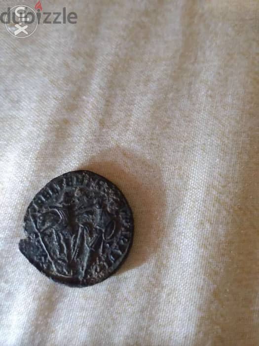Ancient Roman Bronze Coin for Emperor Contstantine the Great year 306 1