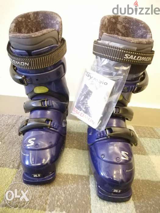 Salomon Ski 2 shoes size 26.5 & size 345 new 3