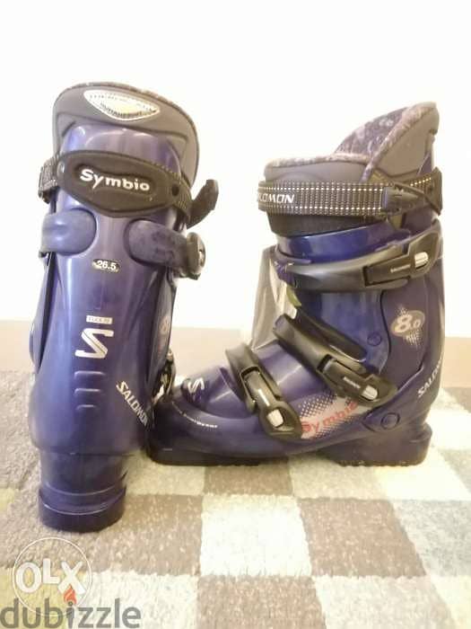 Salomon Ski 2 shoes size 26.5 & size 345 new 4