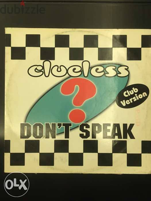 vinyl lp Clueless Don’t Speak 0