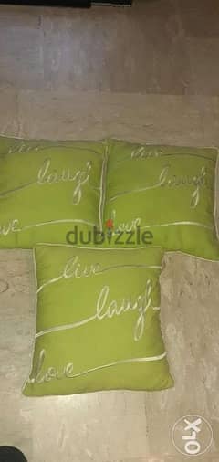 Green Decorative Pillows 3