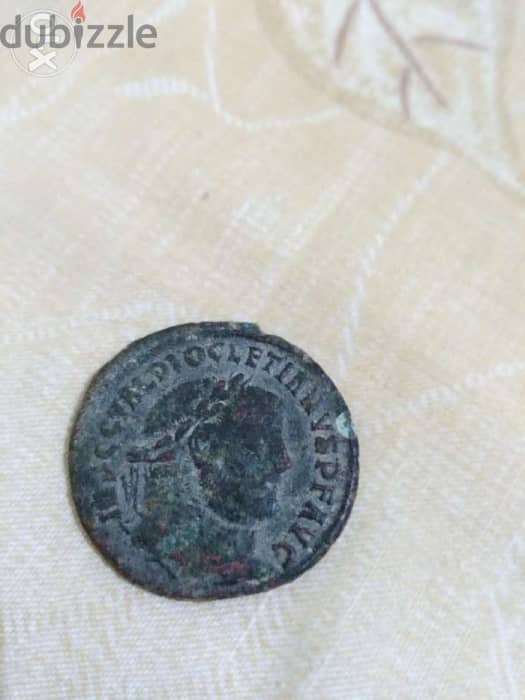 Roman Bronze Coin Diocletian year 284 AD 0