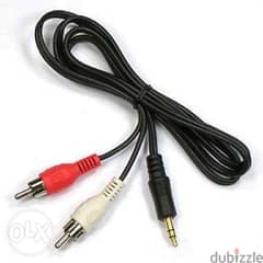 cable aux to rca 1.5m new not used