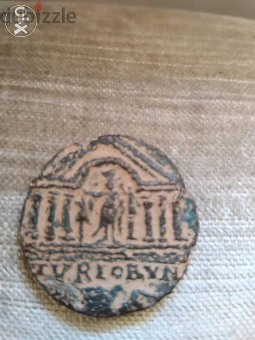 Phoencia Bronze coin of Roman Emperor Elgbalus year 218 to 222 A 1