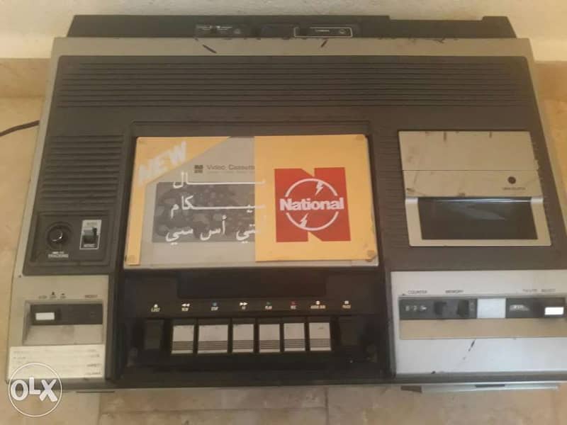 working Old panasonic video player VHS for sale vintage for collectors 0