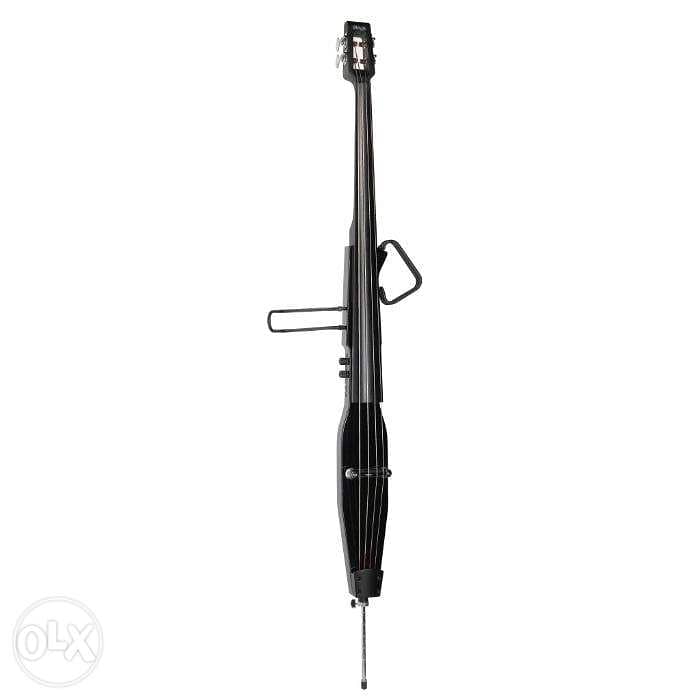 Stagg 3/4 electric double bass metallic black 0