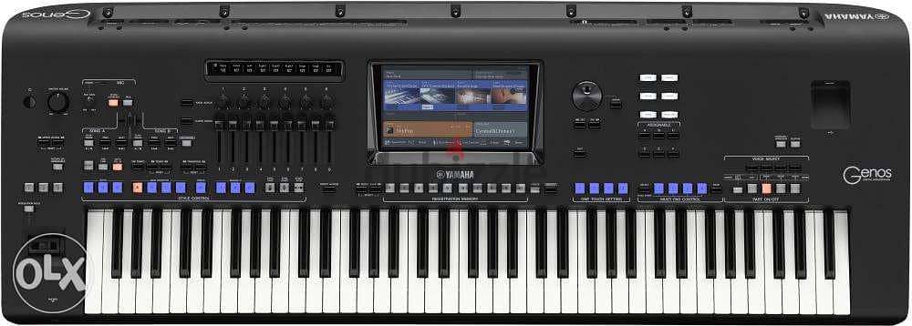 Yamha Genos 61-key Arranger Workstation. available now. special order 0