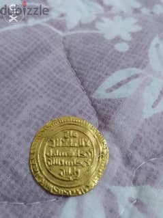 Ancient Islamic Fatimid Gold Coin Khalifa Mostansir Bilah year AH 427