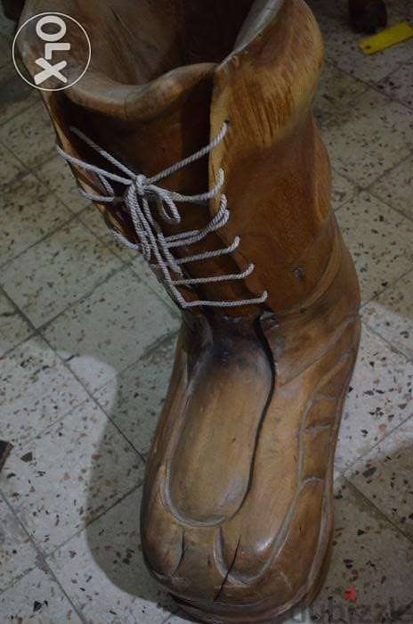 art shoes solid wood 1
