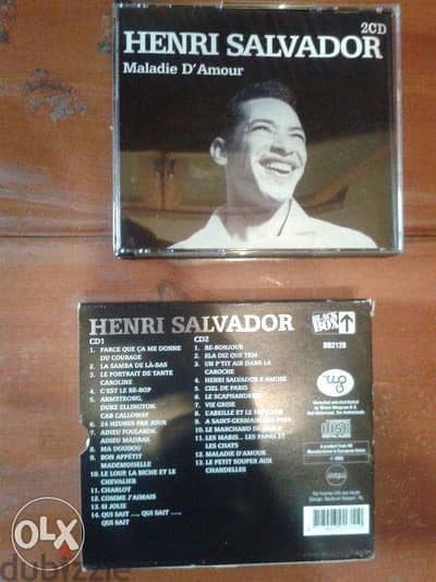 henrie salvador double original cds coffret "maladie d amour"e