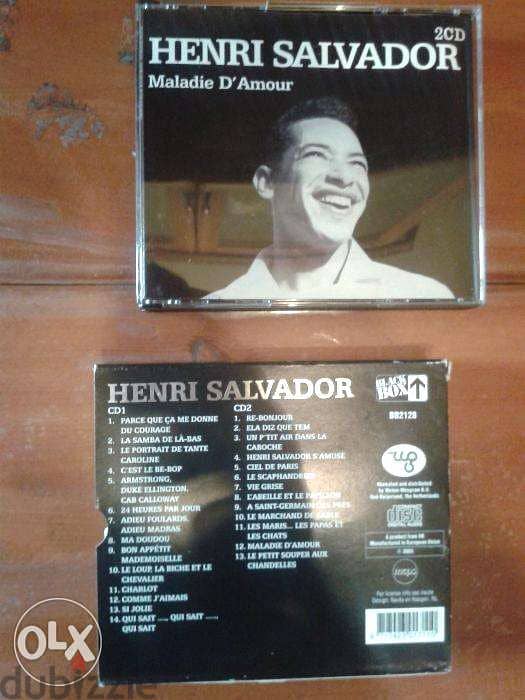 henrie salvador double original cds coffret "maladie d amour"e 0