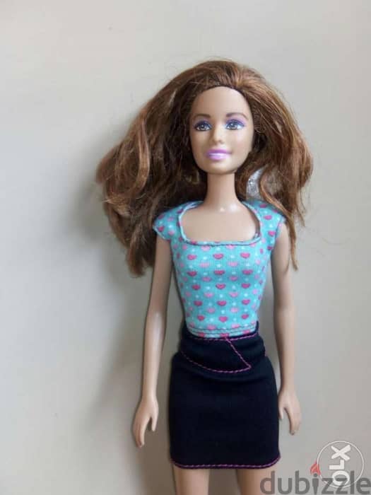 "TERESA FASHIONISTA" doll Mattel 2010 as new weared doll=16$ 1