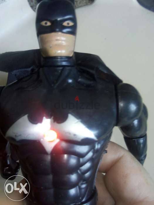 MARVEL 3 MEN characters Iron man-Batman-Captain America +light, All=30 2