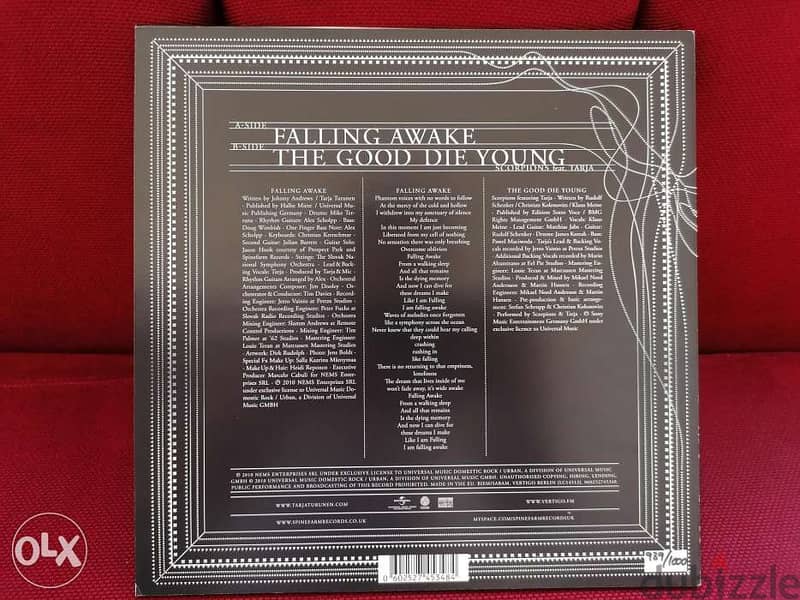 Tarja-Falling Awake - Marble Blue Vinyl- Limited Edition 3