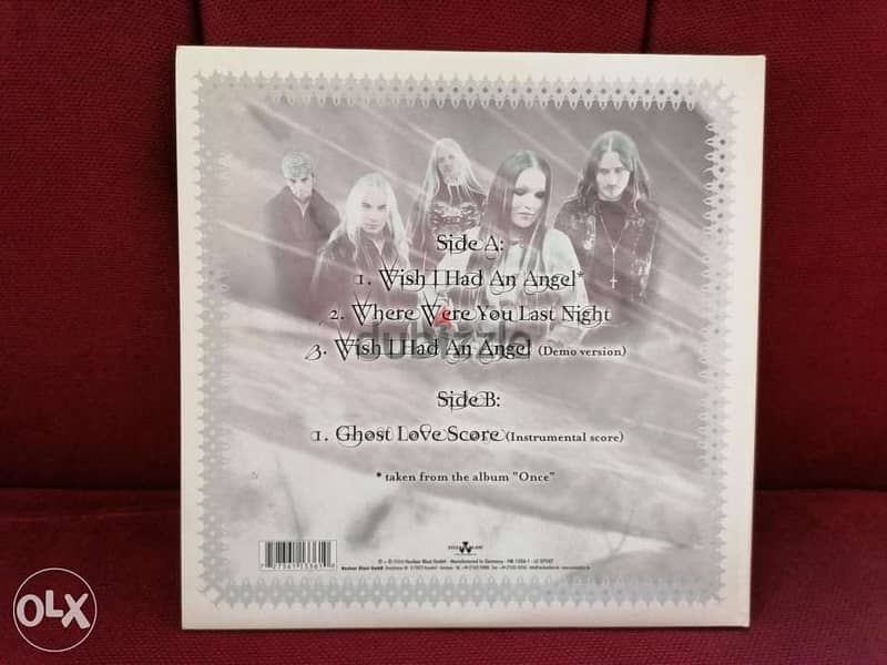 Nightwish - Wish I Had An Angel - Vinyl 1