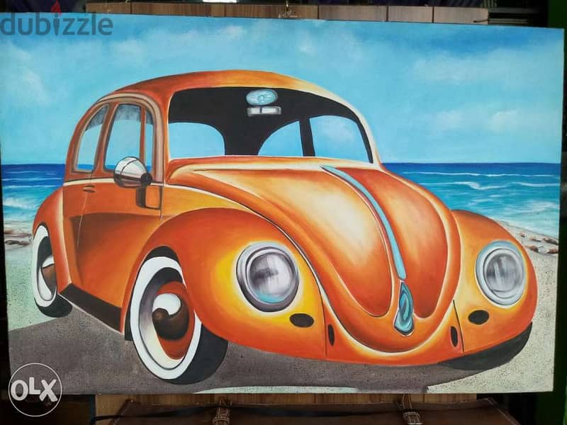 Volkswagen beetle tableau تابلو فولز 0