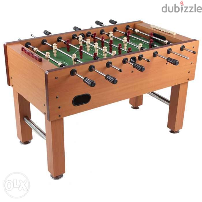 Heavy Duty Wooden Soccer Table, WIth Metal Rods For Adults Large Size 0