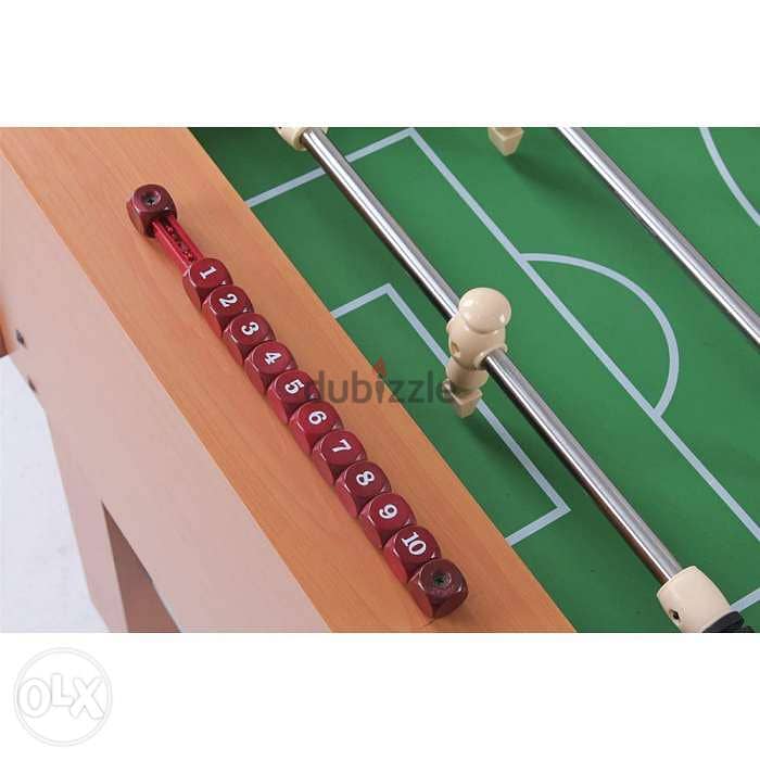 Heavy Duty Wooden Soccer Table, WIth Metal Rods For Adults Large Size 4