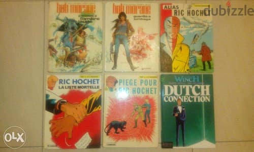 vintage 70s & 80s 90s french comics starting 7$