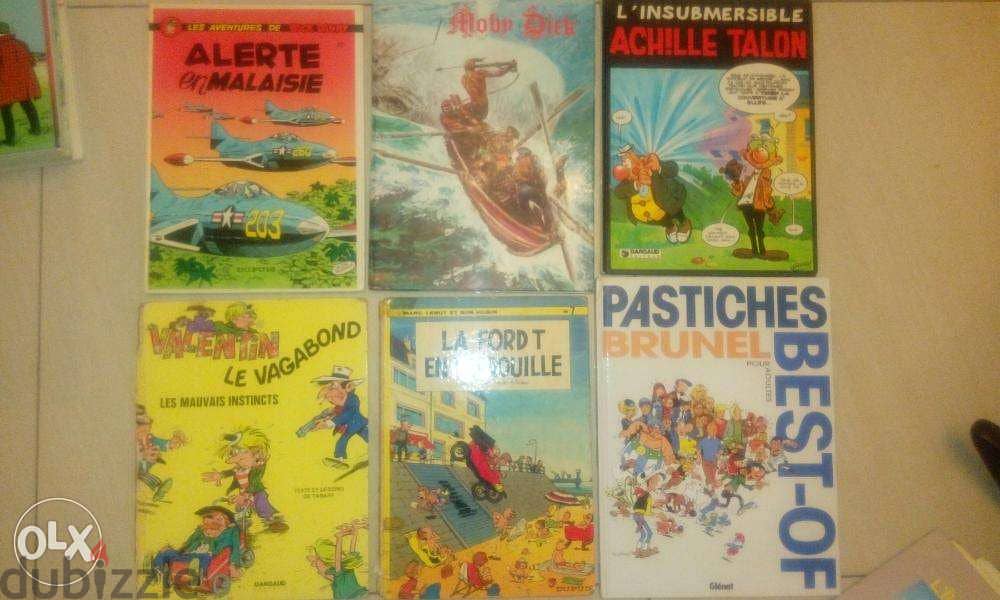 vintage 70s & 80s french comics starting 7$ 1