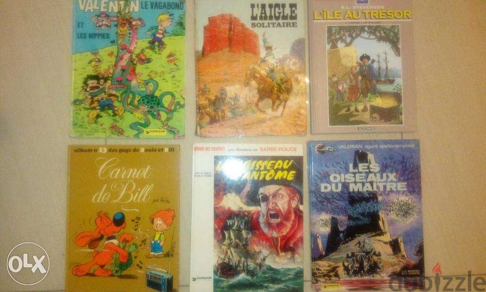 vintage 70s & 80s french comics starting 7$ 2