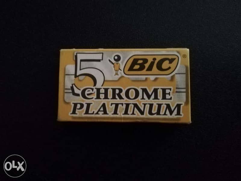 Gilette 5 Bic Chrome Platinum 0