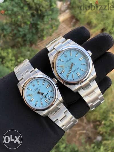 Rolex oyster perpetual tiffany 41mm & 36mm