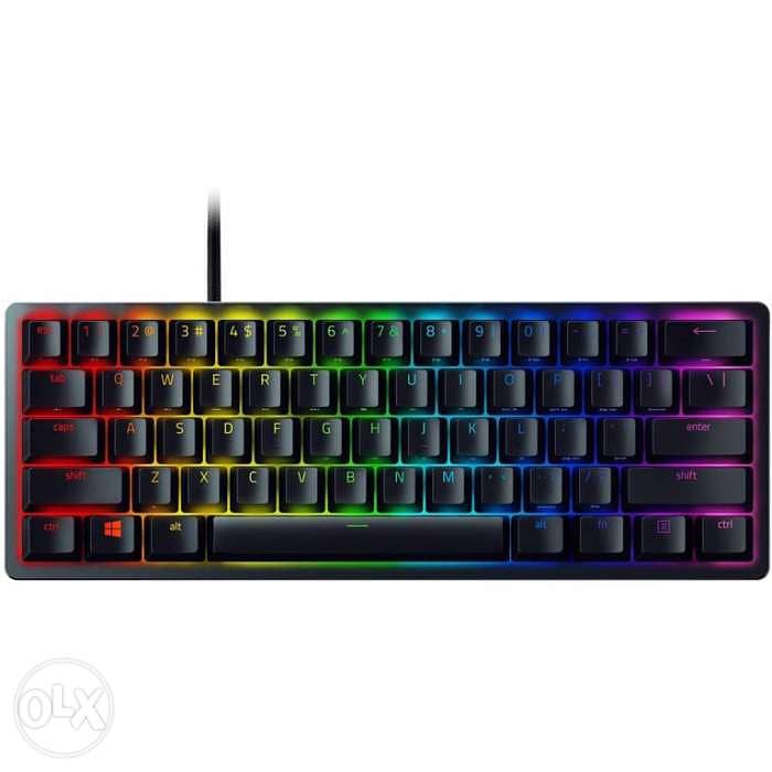 Huntsman mini 60% clicky gaming RGB keyboard 0